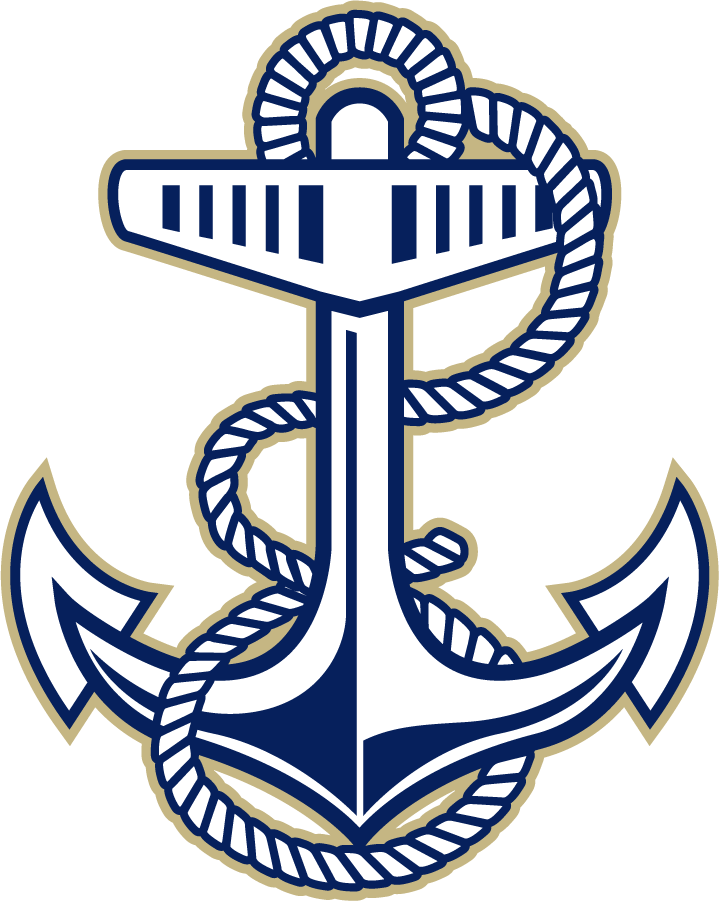 Navy Midshipmen 2014-2016 Secondary Logo DIY iron on transfer (heat transfer)
